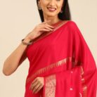 Red_Mysore_Silk-Sare_1